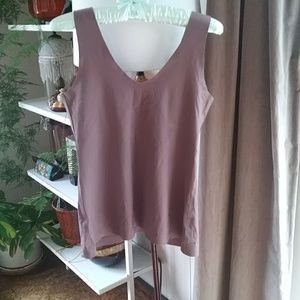 Knix Luxe Lift Tank bra/top. Mauve colour
